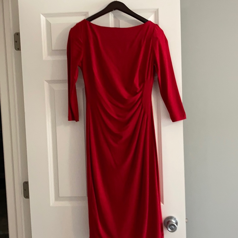 Red dress